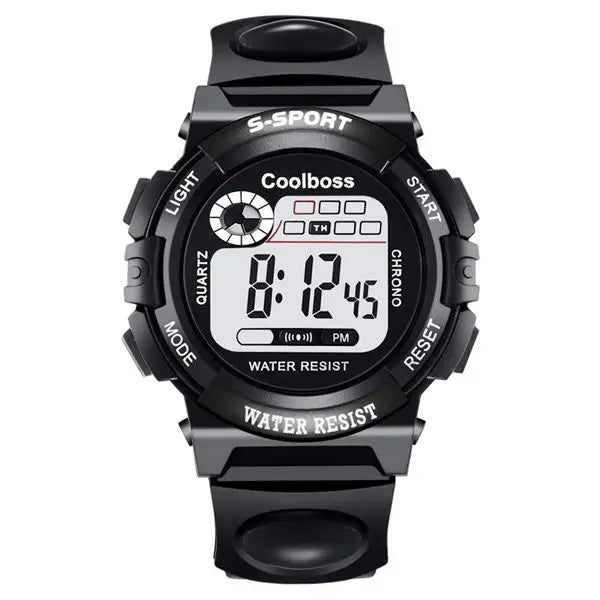 Kids Electronic Watch - Luminous Military Sport Waterproof Digital Watch