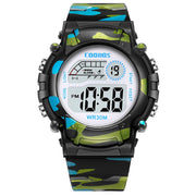 Kids Electronic Watch - Luminous Military Sport Waterproof Digital Watch