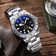 ADDIESDIVE Luminous Diver Watch - Stainless Steel, Waterproof, Retro Style