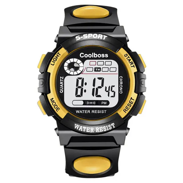 Kids Electronic Watch - Luminous Military Sport Waterproof Digital Watch