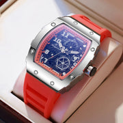 Luxury Men’s Quartz Watch - Silicone Jelly Casual Wristwatch for Gifts