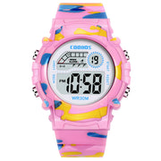 Kids Electronic Watch - Luminous Military Sport Waterproof Digital Watch