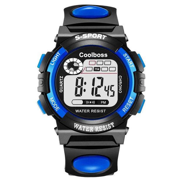 Kids Electronic Watch - Luminous Military Sport Waterproof Digital Watch