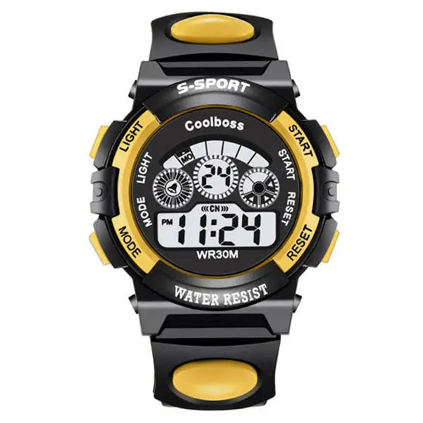 Kids Electronic Watch - Luminous Military Sport Waterproof Digital Watch