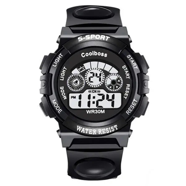 Kids Electronic Watch - Luminous Military Sport Waterproof Digital Watch