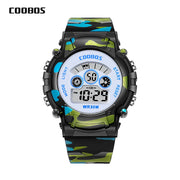 Kids Electronic Watch - Luminous Military Sport Waterproof Digital Watch