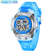 SYNOKE Kids Digital Watch - Waterproof, Glow, Multi-Function Sports Gift