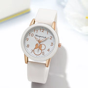 Women’s Casual Sport Cartoon Silicone Quartz Watch