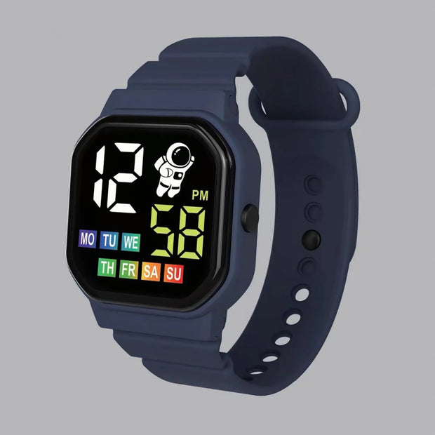 Children’s Sports Watch - Outdoor Electronic Watch with Week Display